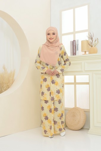 Hajraa Kebarung Soft Yellow