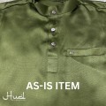 AS-IS ITEM Hud Baju Melayu Olive Green