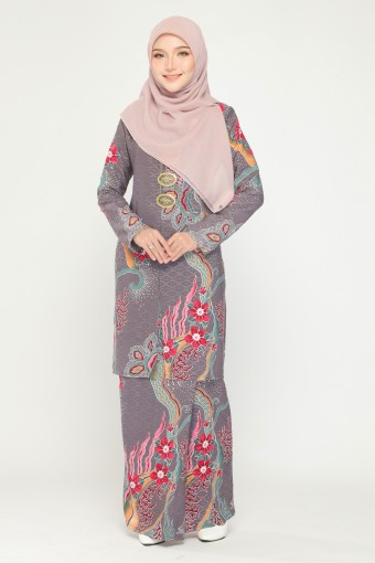 Anggerik Kebarung Batik Grey