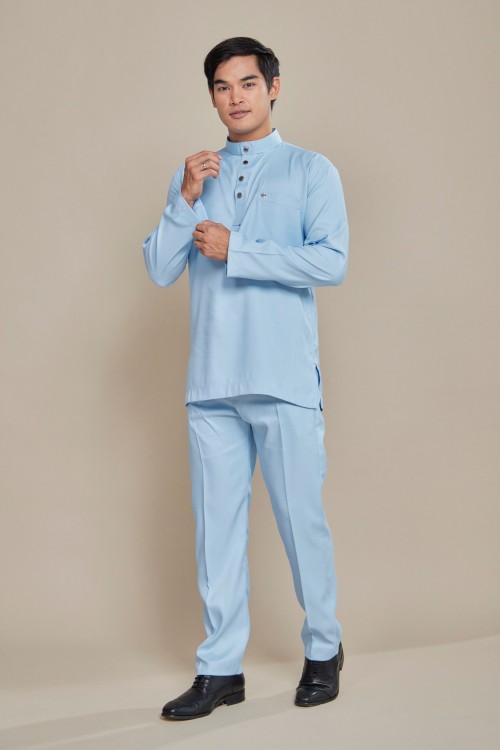 Nuh Baju Melayu Baby Blue