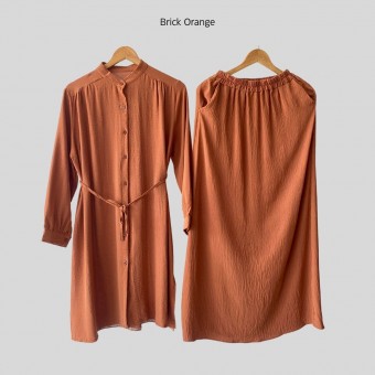 Noir Suit Brick Orange