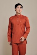 Nuh Baju Melayu Burnt Orange