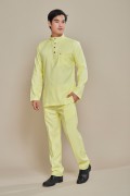 Nuh Baju Melayu Soft Yellow