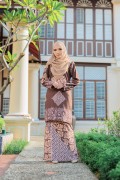 Fiona Bateeq Kurung Moden Dark Choco