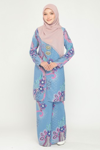 Anggerik Kebarung Batik Sky Blue