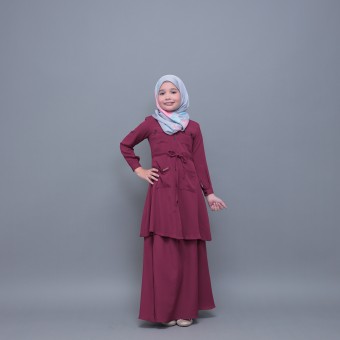 Reese Suit Kids Maroon