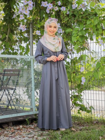 The Freya Dress Grey