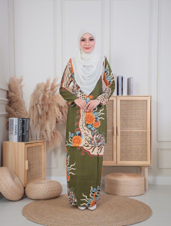 Hayla Bateeq Kebarung Moss Green