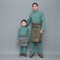 Sayf Baju Melayu Kids Dusty Green