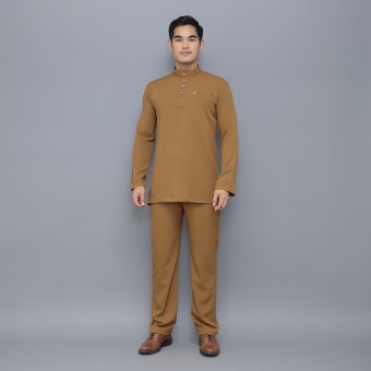 Quds Baju Melayu Peanut Brown