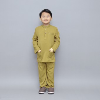 Sayf Baju Melayu Green Wasabi