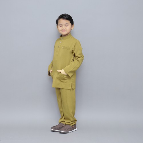 Sayf Baju Melayu Green Wasabi