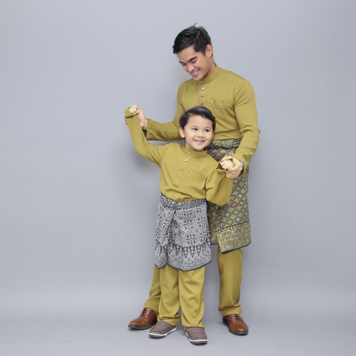 Sayf Baju Melayu Green Wasabi