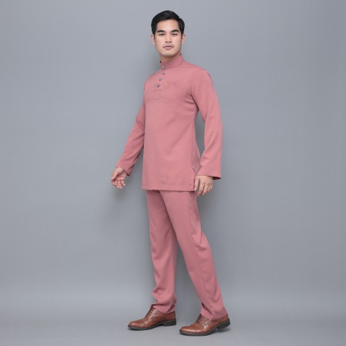 Quds Baju Melayu Dusty Rose