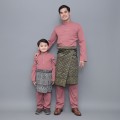 Sayf Baju Melayu Kids Dusty Rose