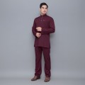 Quds Baju Melayu Burgundy