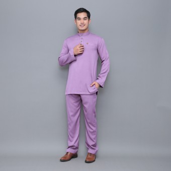 Quds Baju Melayu Orchid Purple