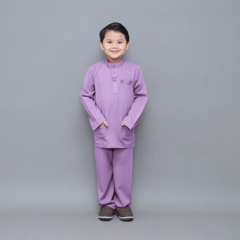 Sayf Baju Melayu Orchid Purple