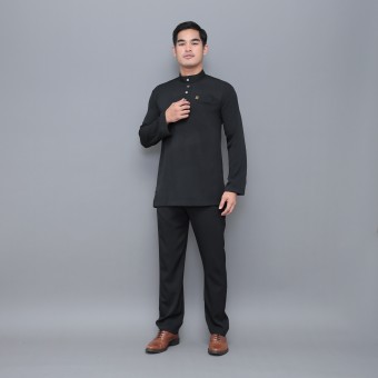 Quds Baju Melayu Black