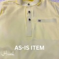 AS-IS ITEM Hud Baju Melayu Soft Yellow