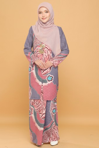 Melur Kebarung Batik Grey