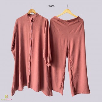 Hayna Suit Ironless Peach