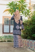 Fiona Bateeq Kurung Moden Dark Teal