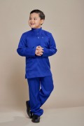 Hud Baju Melayu Royal Blue