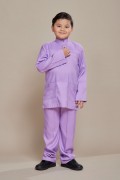 Hud Baju Melayu Lavender Purple