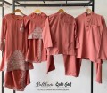 Kalthum Sulam Kurung Dusty Rose Kids