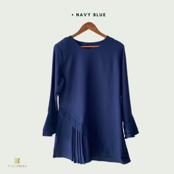Chloee Blouse Navy Blue