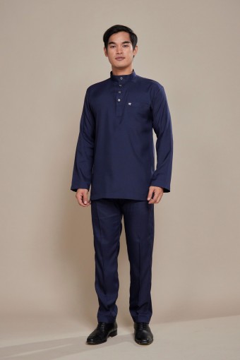 Nuh Baju Melayu Navy Blue