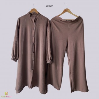 Hayna Suit Ironless Brown