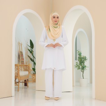 Rayhar Suit Ironless White