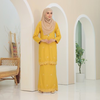 Sulam Songket Chempaka Mustard