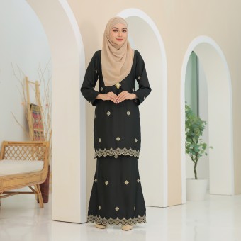 Sulam Songket Chempaka Black