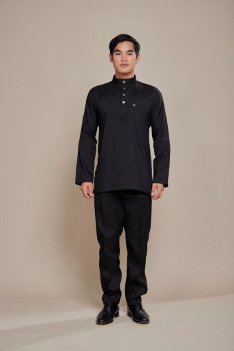 Nuh Baju Melayu Black