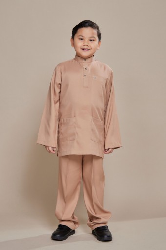 Hud Baju Melayu Beige Sand