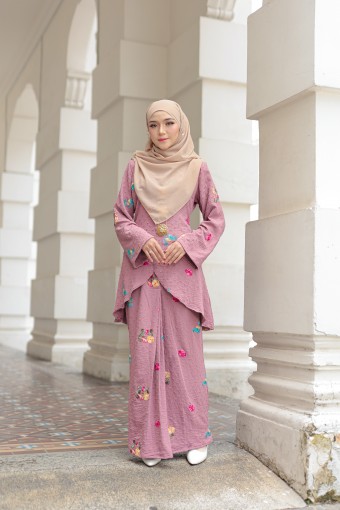 Nayla Kurung Dusty Pink