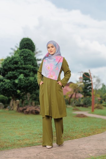 Lesty Suit Moss Green