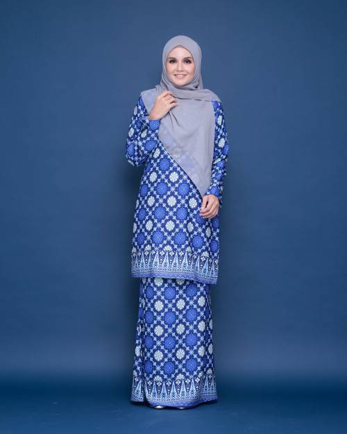 Songket Puteri Royal Blue