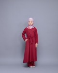 The Mulan 1.0 Kids Red Maroon