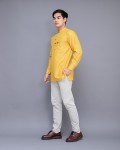 Maleeq Kurta Mustard