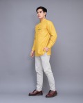 Maleeq Kurta Mustard