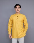 Maleeq Kurta Mustard