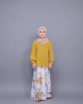 Eunae Kurung Kids Mustard