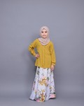 Eunae Kurung Kids Mustard