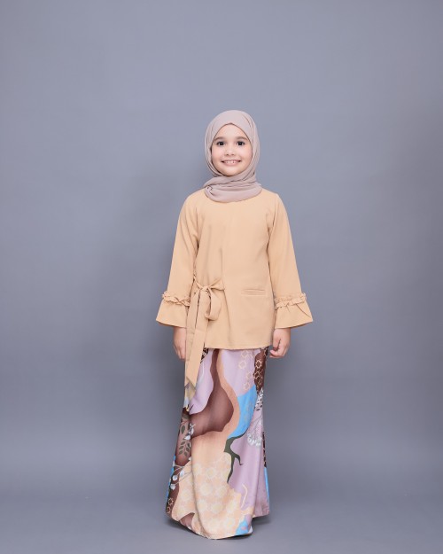 Cailey Kurung Kids Cream