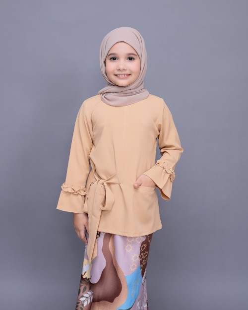 Cailey Kurung Kids Cream