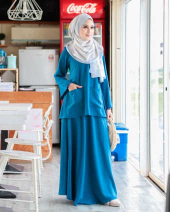 Olevia Suit Teal Green